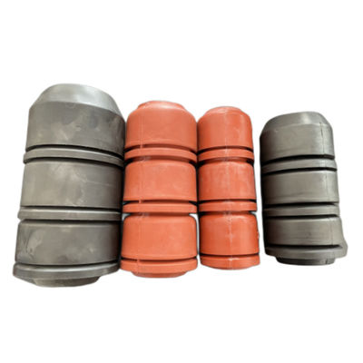 Özel Boyutlarda Petrol Sahası Kuyu İçi Sıyırma Aletleri için 10.000 psi Yüksek Basınçlı Çelik Çekirdekli Sıyırma Kupası