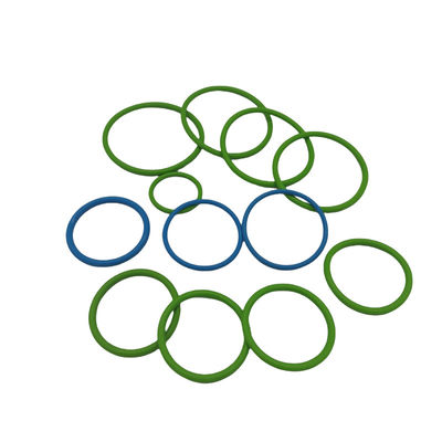 40-90 Şore A Sertlik Kauçuk O halkalar ve NBR HNBR EPDM Silikon Kauçuk ile Düzgün AS568 Metrik Boyutlar