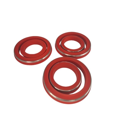 Hazır stok yağ kullanımı 2' 3' 4' NBR HNBR SS Brass Backup Hammer Union Seals