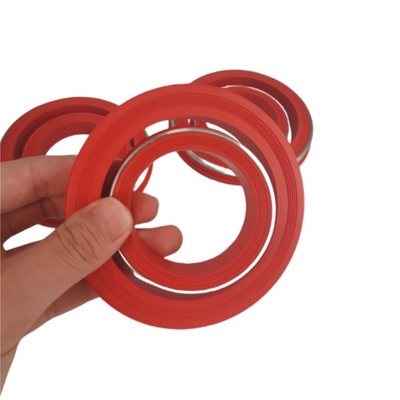 Hazır stok yağ kullanımı 2' 3' 4' NBR HNBR SS Brass Backup Hammer Union Seals