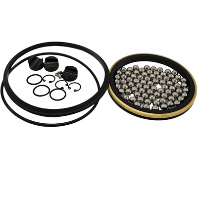 105 pcs çelik toplar dayanıklı mühürleme tozu 4 " 15k Kemper döner eklem tamir kitleri Snap ile