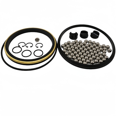 105 pcs çelik toplar dayanıklı mühürleme tozu 4 " 15k Kemper döner eklem tamir kitleri Snap ile