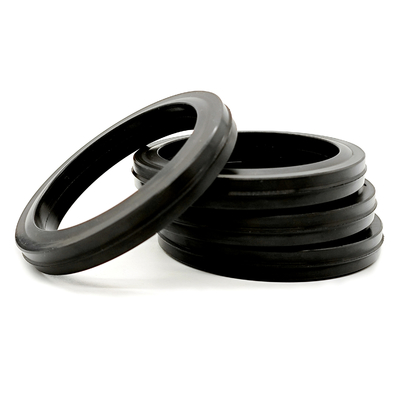 Siyah 90 Şore A 2 Inch FKM HNBR Hammer Union Seal Vee Lip Tipi Seal Ring