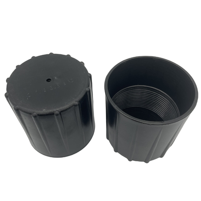 2 3/8 " 2 7/8 " 3 1/2 " EUE Tüp Plastik İplik Koruyucular Siyah Renk