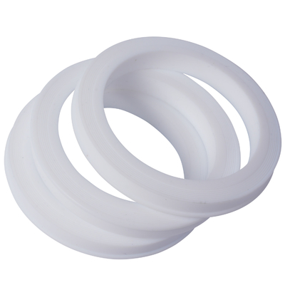 Beyaz Renkli PTFE Hammer Union Seal Kimyasallara dayanıklı