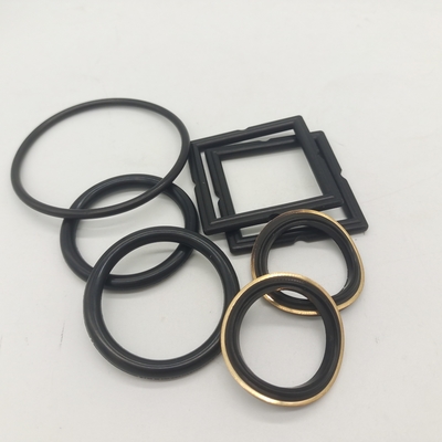 3'lük siyah fiş valfi, makineyle yumuşak mühürlenmiş elastomer