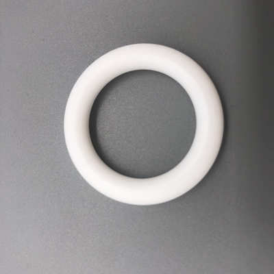 Kimyasallara dayanıklı PTFE düz kauçuk yüzükleri Özel Boyut / Renk / Sertlik