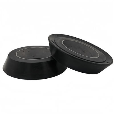 Yağ dayanımlı NBR FKM Kauçuk Sıyırıcı Kupa, 10.000 psi Basınç Derecesi ve Petrol Sahası Kuyu Temizliği için Özel Boyutlar