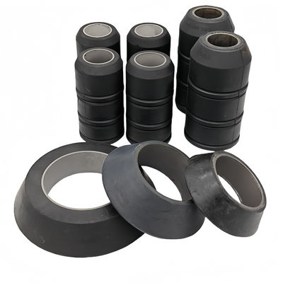 10.000 psi Basınç Derecesi ve Aşınma Kimyasal Direnci ile Petrol Sahası Operasyonları için Alüminyum Çekirdekli Guiberson Sıyırıcı Kupası