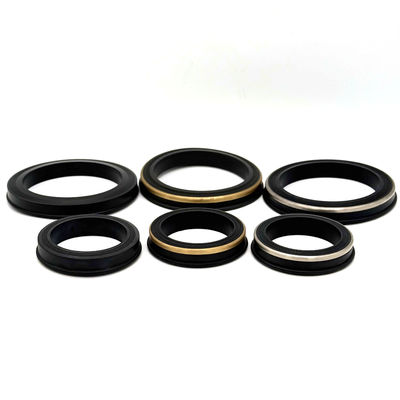 Yüksek Basınçlı 15.000 PSI Çekiç Birliği Dudak Mühürü Petrol Alanı Sınıfı NBR ve Kendiliğinden Güçlendirilmiş Tasarım