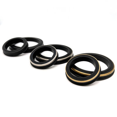 Yüksek Basınçlı 15.000 PSI Çekiç Birliği Dudak Mühürü Petrol Alanı Sınıfı NBR ve Kendiliğinden Güçlendirilmiş Tasarım