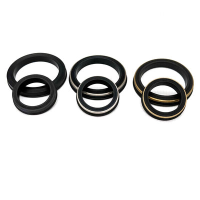 Yüksek Basınçlı 15.000 PSI Çekiç Birliği Dudak Mühürü Petrol Alanı Sınıfı NBR ve Kendiliğinden Güçlendirilmiş Tasarım