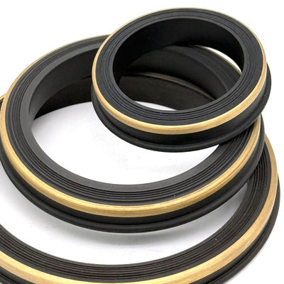 Nitril (NBR) Çekiç Birliği Mühürü 10.000 PSI'den 15.000 PSI'ye Yüksek Basınçlı Uygulamalar için Bakır Destek Halkası