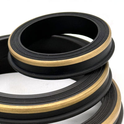 Nitril (NBR) Çekiç Birliği Mühürü 10.000 PSI'den 15.000 PSI'ye Yüksek Basınçlı Uygulamalar için Bakır Destek Halkası