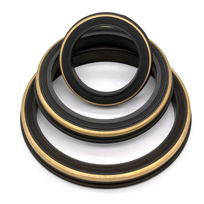 Nitril (NBR) Çekiç Birliği Mühürü 10.000 PSI'den 15.000 PSI'ye Yüksek Basınçlı Uygulamalar için Bakır Destek Halkası