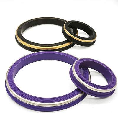 80-85 Shore A NBR HNBR FKM PTFE PU Çekiç Birliği Dudak Keçesi Petrol ve Gaz Endüstrisi için