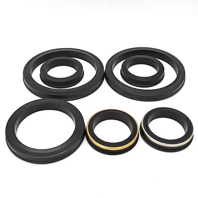 Standart Fig 602, 1002, 1502 6000-15000 PSI uygulamaları için NBR HNBR FKM PTFE malzemeleri ile Hammer Union Lip Seals