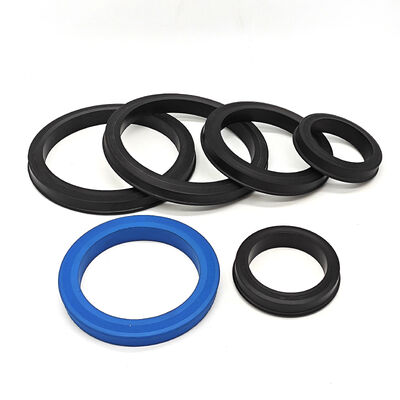 Standart Fig 602, 1002, 1502 6000-15000 PSI uygulamaları için NBR HNBR FKM PTFE malzemeleri ile Hammer Union Lip Seals