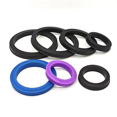 Standart Fig 602, 1002, 1502 6000-15000 PSI uygulamaları için NBR HNBR FKM PTFE malzemeleri ile Hammer Union Lip Seals