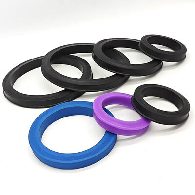 Standart Fig 602, 1002, 1502 6000-15000 PSI uygulamaları için NBR HNBR FKM PTFE malzemeleri ile Hammer Union Lip Seals