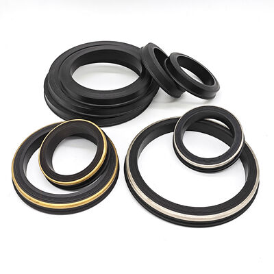 Standart Fig 602, 1002, 1502 6000-15000 PSI uygulamaları için NBR HNBR FKM PTFE malzemeleri ile Hammer Union Lip Seals