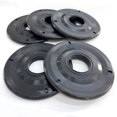 9 Inch OD Flat Pipe Wiper with Customizable ID and Oil-Resistant Elastomer for Drill Pipe Cleaning 9 inç OD Flat Pipe Wiper with Customisable ID and Oil-Resistant Elastomer for Drill Pipe Cleaning