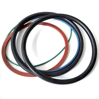 OEM / ODM uygulamaları için NBR EPDM FKM HNBR'de 50-90 Kıyısı A Sertliği ile Özel Elastomer Düğme Parçaları