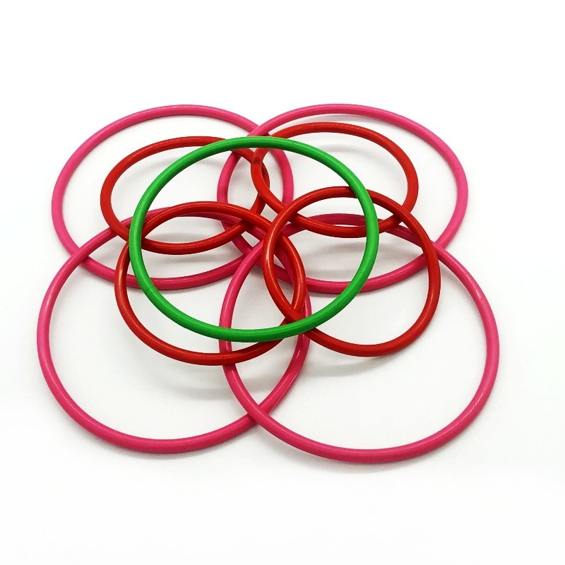 40-90 Kıyısı A Sertliği NBR HNBR EPDM Silikon Kauçuk O Halkalar AS568 Standart Metrik Boyutlardaki Sızdırmazlık Paketi