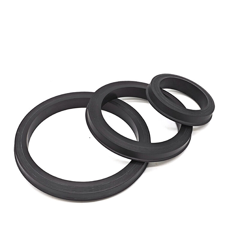NBR, HNBR, FKM, PTFE Malzemelerle Sondaj ve Kuyu Servisi için Yüksek Basınçlı Çekiç Rakor Dudaklı Keçeleri Fig 602, 1002, 1502 ile Uyumlu