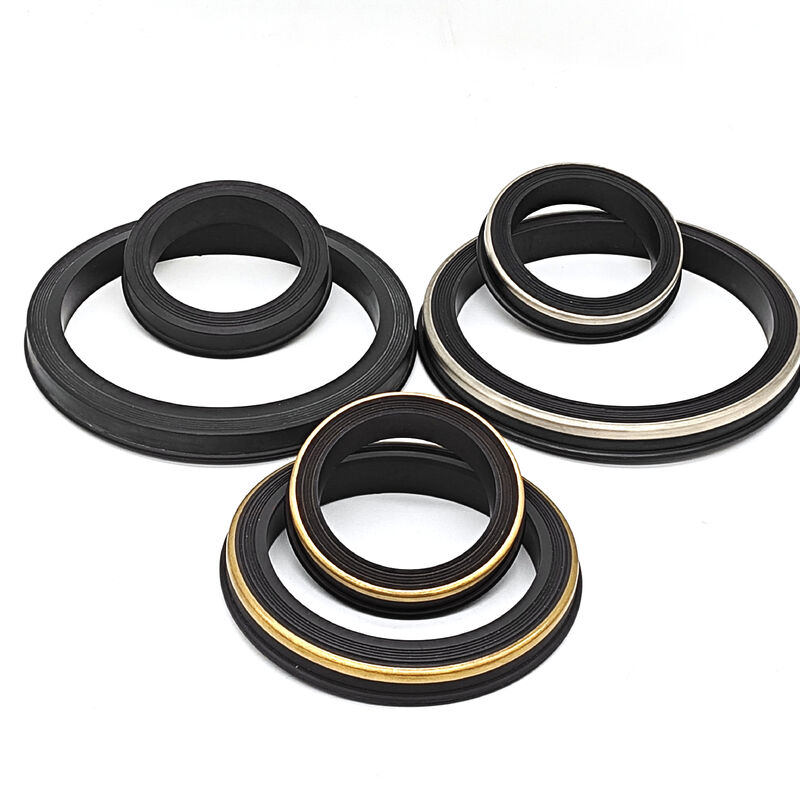 Dayanıklı NBR HNBR FKM PTFE 6000-20000 PSI boru hattı bağlantıları için çekiç birlik mühürleri Fig 602 1002 1502 2202 ile uyumlu