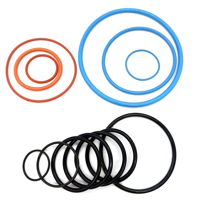 AS568-214 FKM 90 Shore A O-Ring Yağ Sahası Valf Sızdırmazlığı İçin Kauçuk O-Ring