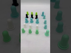 Siyah Beyaz veya Belirtilen Renk Kauçuk Bung Kapak Özel Boyutlu Su geçirmez 40-80 Kıyısı Sertlik